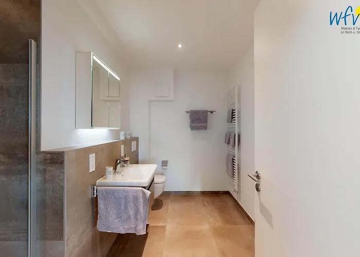 公寓 Haus Seeblick Nordseekieker *